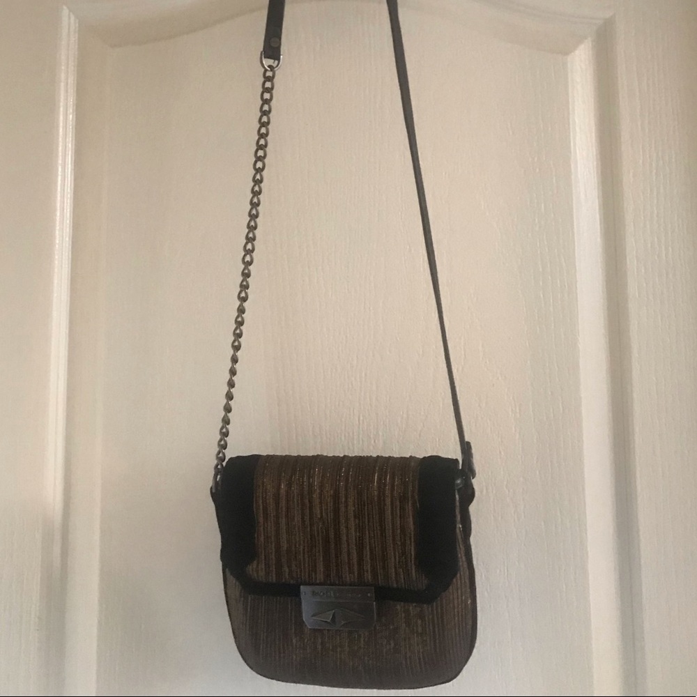 Rachel Roy, One Size, Bronze and Black Bag